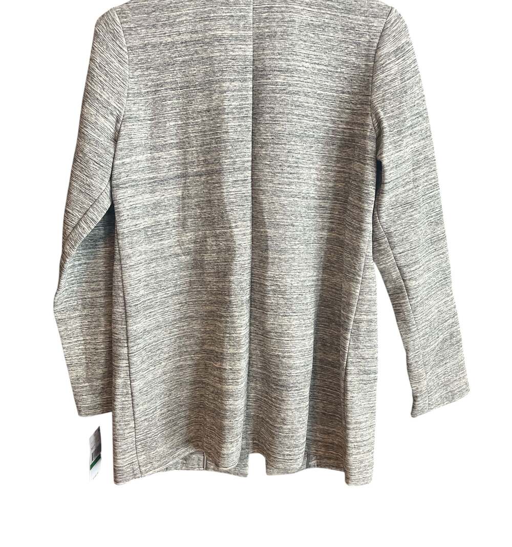 NWT Michael Kors Grey Heather Textured Knit Topper Jacket - Picture 3 of 6